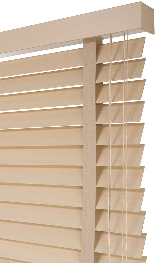 Houten jaloezieën 65mm ABACHI