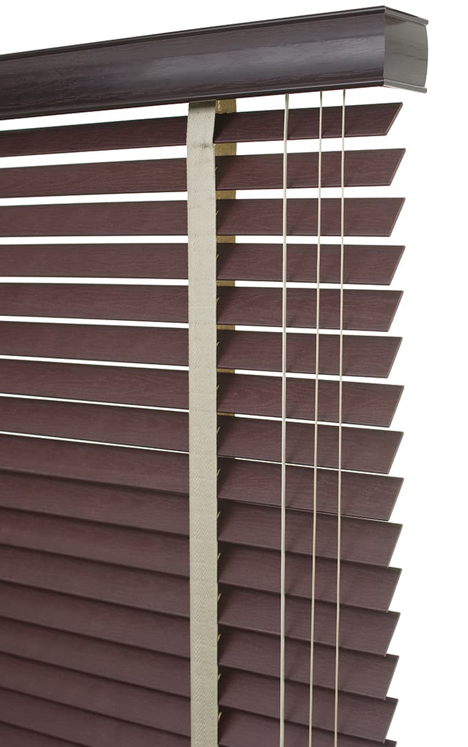 PVC Jaloezieën Faux Wood 35mm